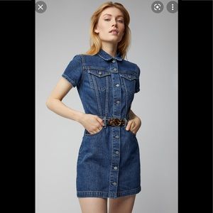 Revolve Grlfrnd denim short jean dress